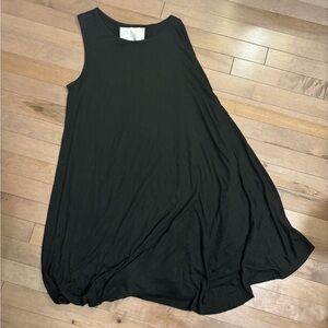 A.L.C. Asymmetric Half Cape Style Dress Black size small